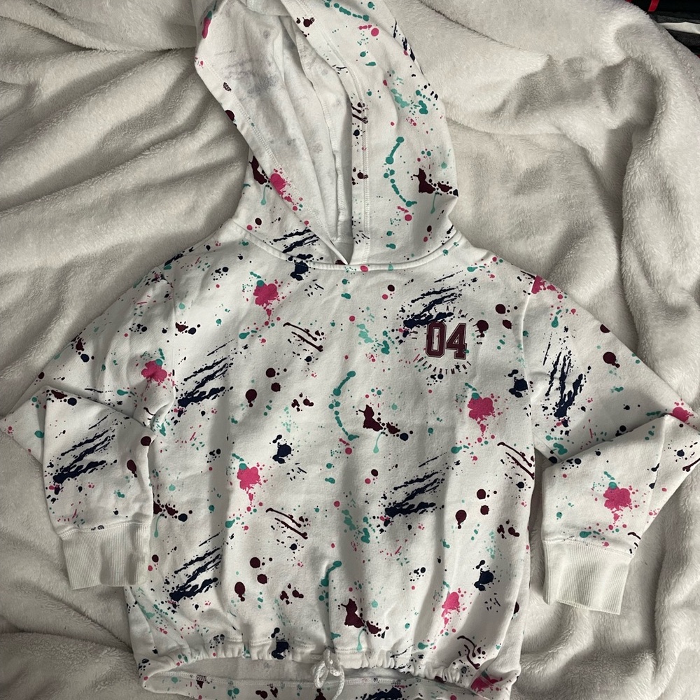 Girls justice cropped sweatshirt